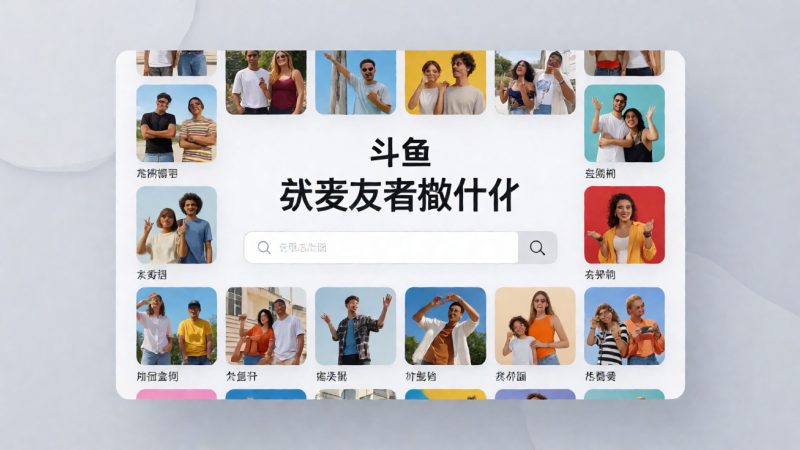 斗鱼· 搜索全景:大家都在搜什么 配图